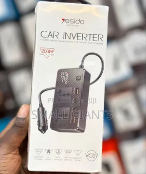 Yesido Car Inverter 200W Vehicle Power Inverter