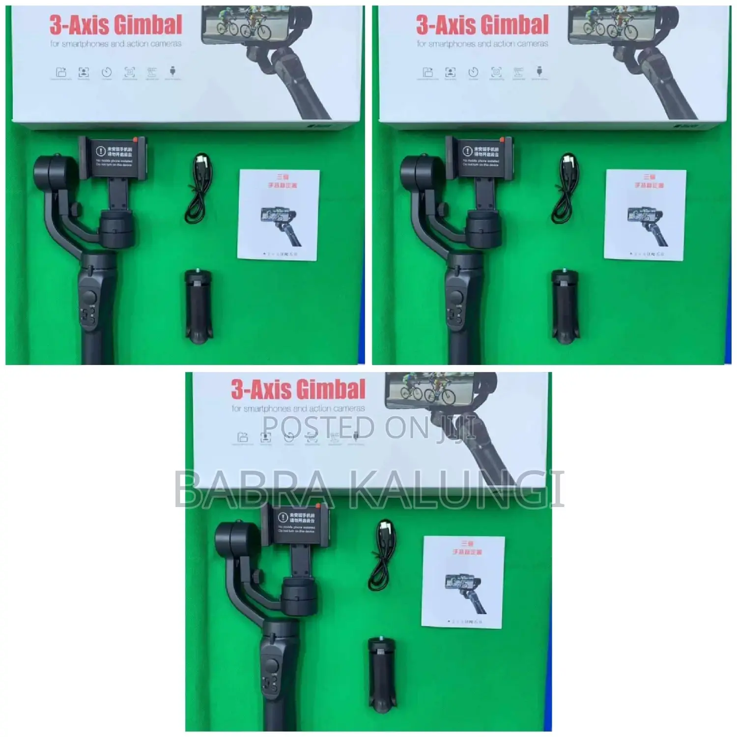 3-Axis Gimbal Professional Stabilizer for Smart Pho