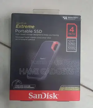 4tb Sandisk Extreme Portable SSD