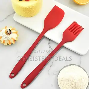 Cake Spatula and Brush Set