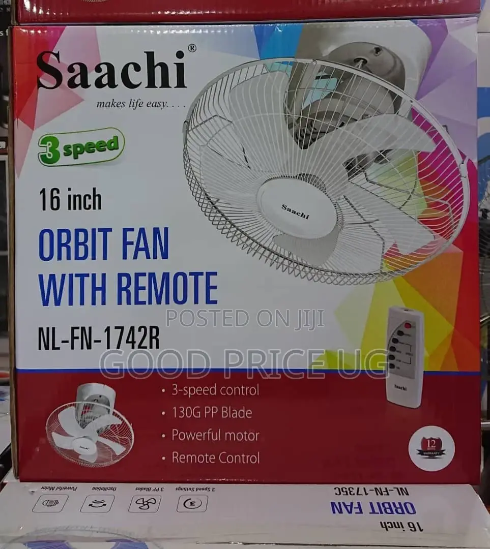 Saachi 16 Inch Orbit Fan With Remote