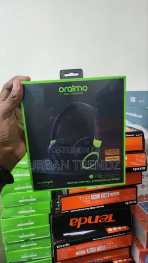 Oraimo Headsets Black and Green