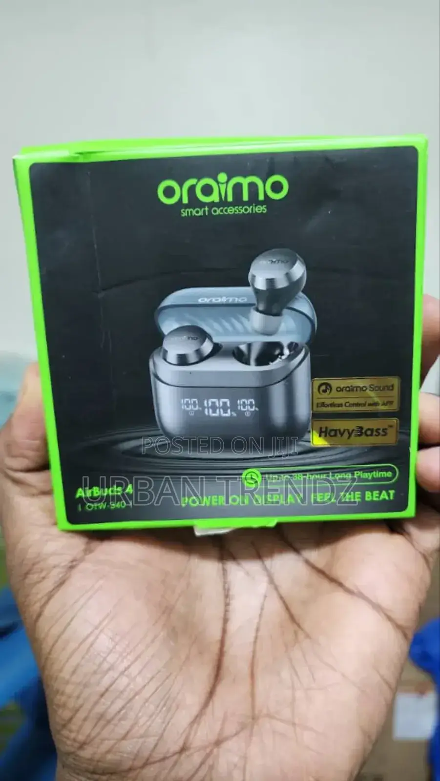 Oraimo Freepods Lite ENC 40-Hour Playtime Heavybass True