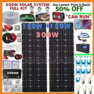 300W Solar Energy System Kit / Kamuli Solar