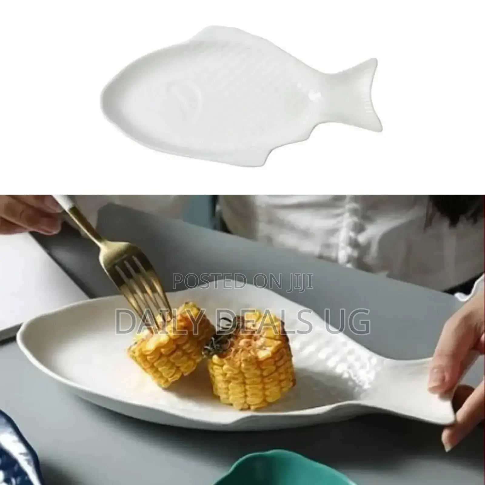 Ceramic Fish Shaped Plate