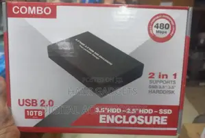 Enclosure 2in1 HDD and SSD Usb 2.0