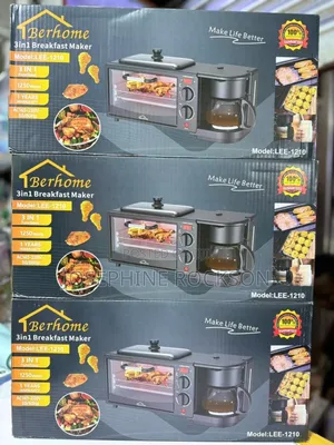Berhome 3 in 1 Breakfast Maker