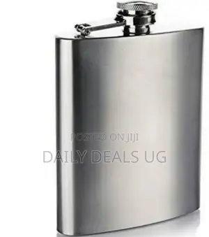 Sliver Hip Flask
