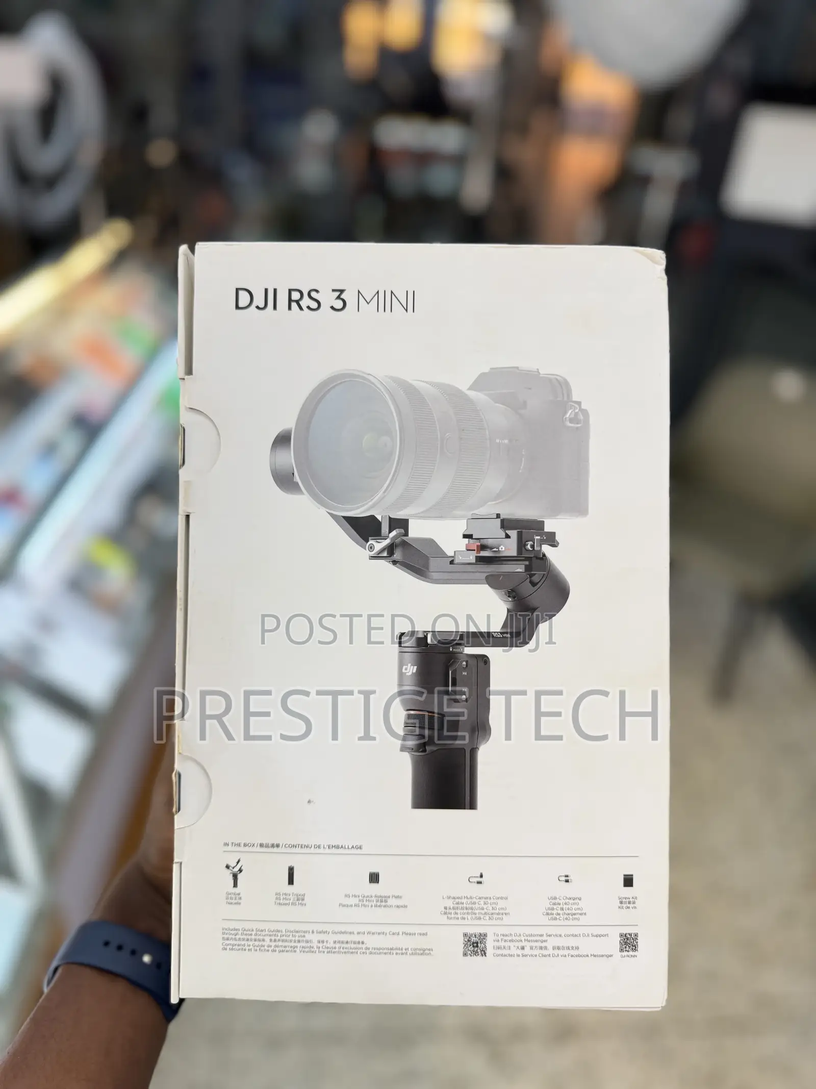 DJI RS 3 Mini 3-Axis Camera Gimbal Stabilizer