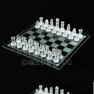 Brand Glass Chess Board