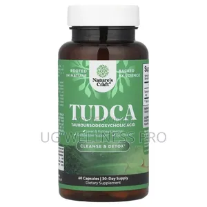 Nature's Craft, Tudca, Tauroursodeoxycholic Acid, 60 Caps