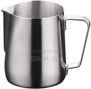 Milk Serving Cup 0.5L – Stainless Steel, Milk Jug for Coffee