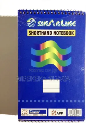 Note Books/Shorthand Note Books Sinarline Spiral 1doz