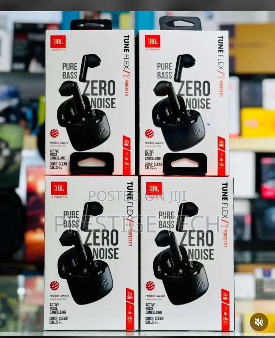 JBL Tune Flex True Wireless Active Noise Cancelling Earbuds