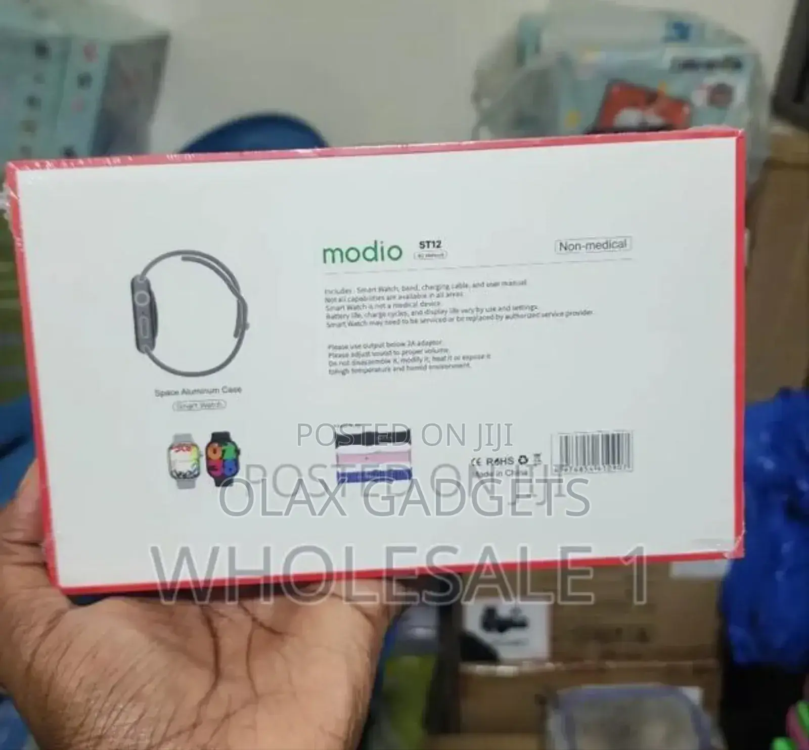 Modio ST12 4G Network 3 Pairs Strap/2.2 Inch Smartwatch 64gb
