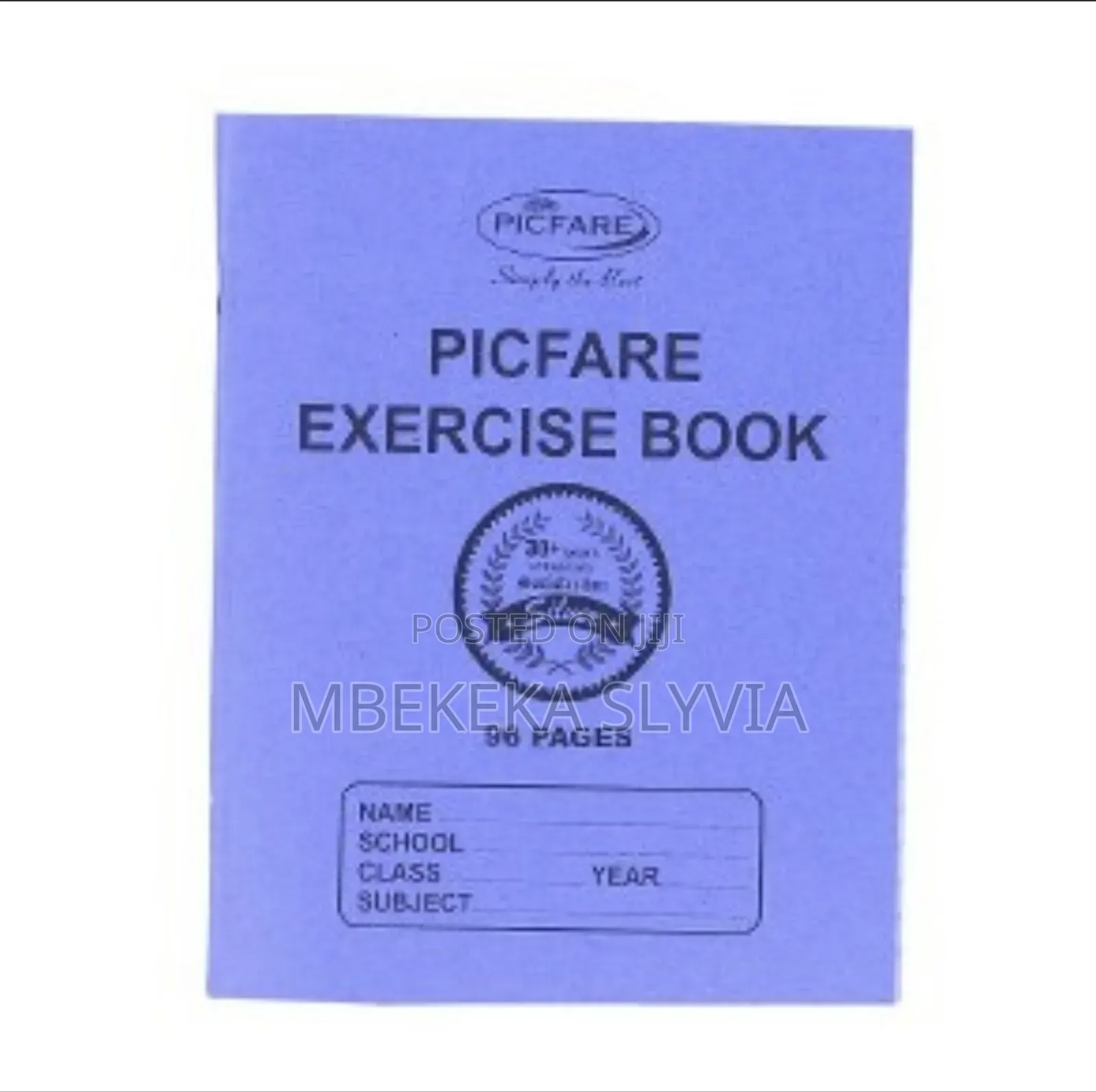 Picfare Exercise Books 1dozen 96 Pages in Stationary