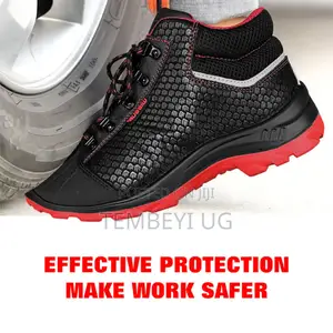 Wiseup Steel Toe Construction Safety Shoe