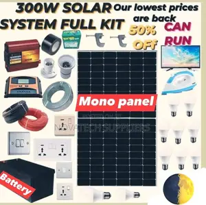 300W Solar Power Full System/ Baku Solar