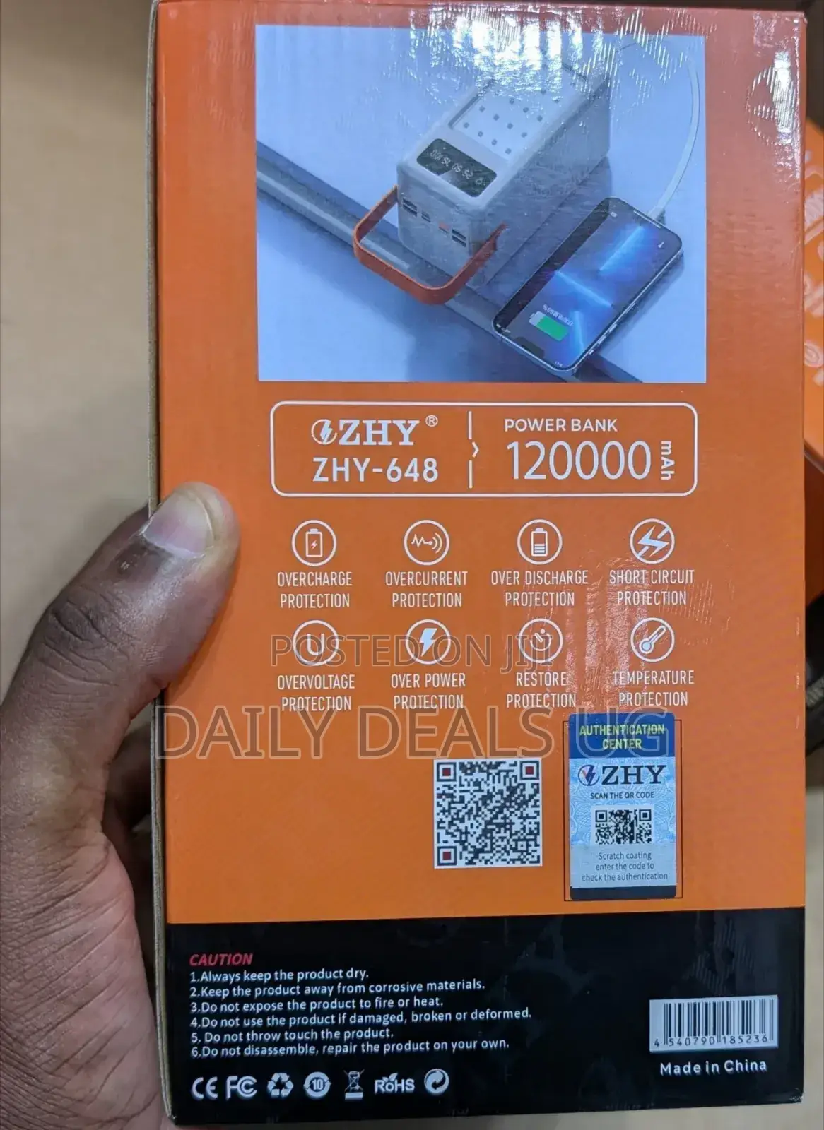 Powerful Power Bank 120000