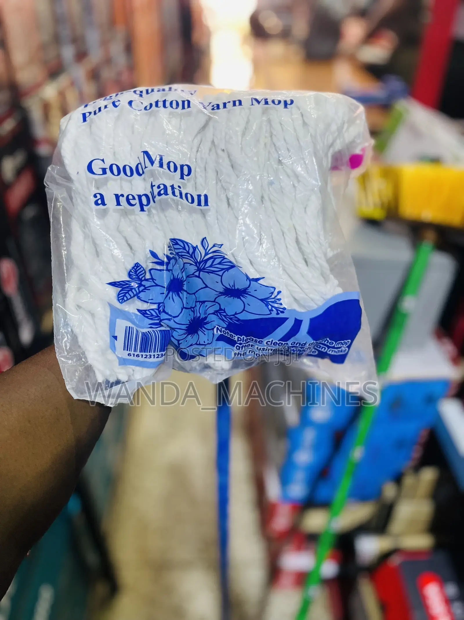 Pure Cotton Yarn Mop