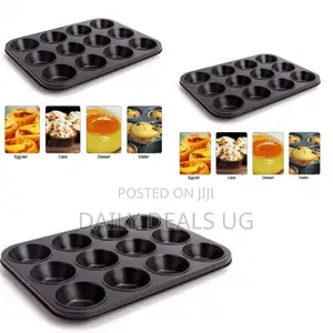 Black Cupcake Tray