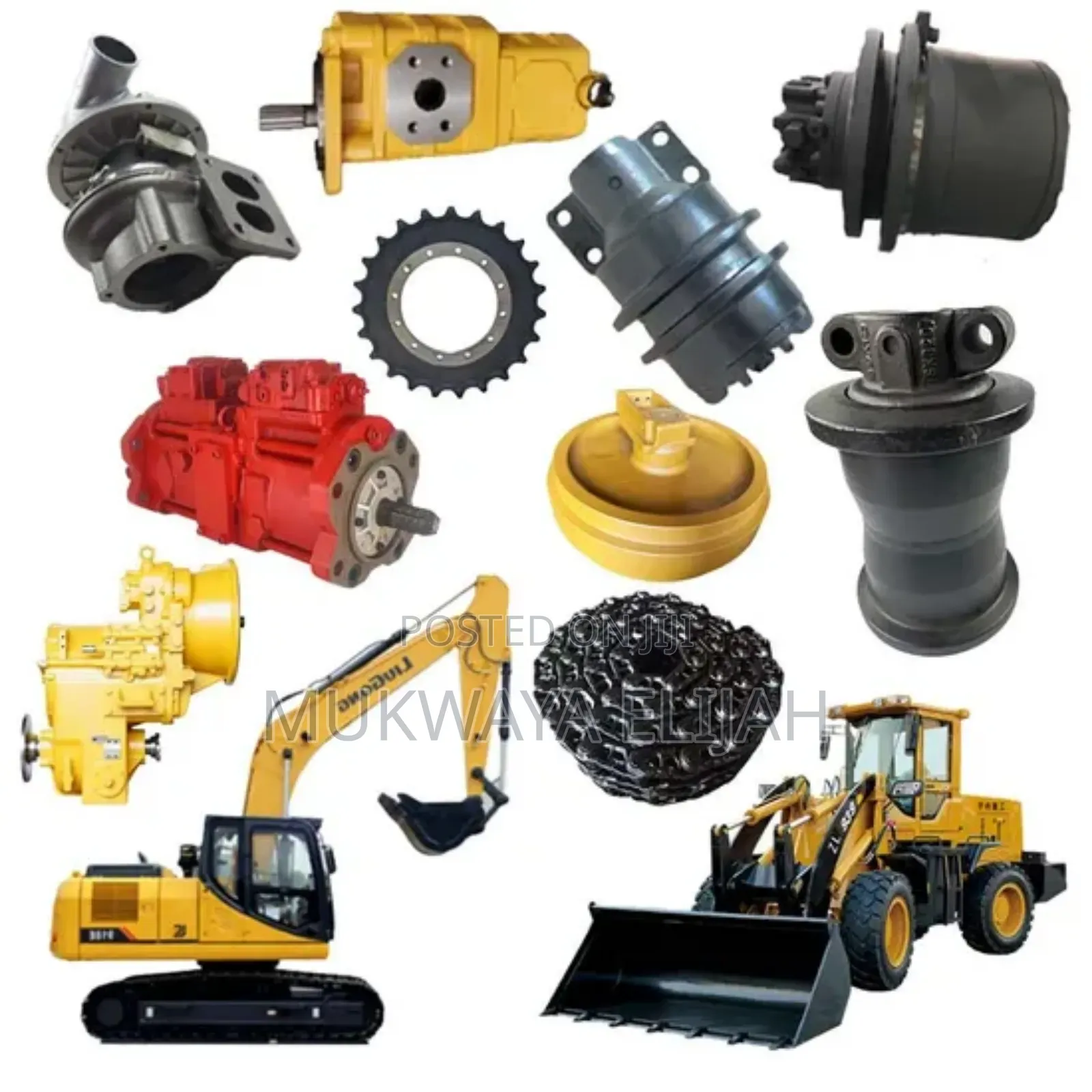 Spare Parts for Excavators
