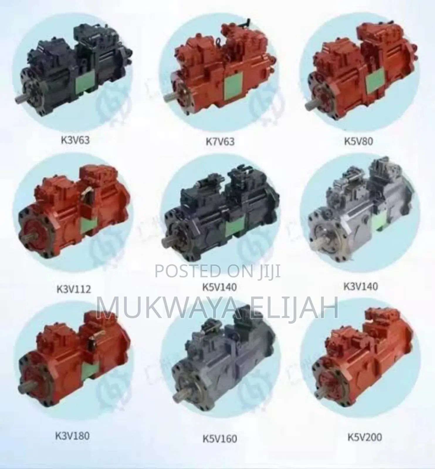 Spare Parts for Excavators