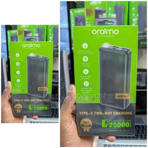 Original Oraimo 20,000mah Power Bank With Warranty.