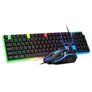 Gaming Keyboard and Mouse With Background Light Mouse