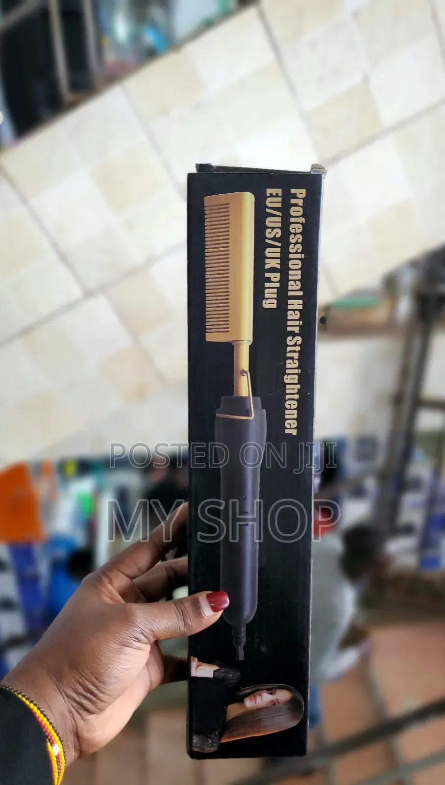 Hair Straightener Comb