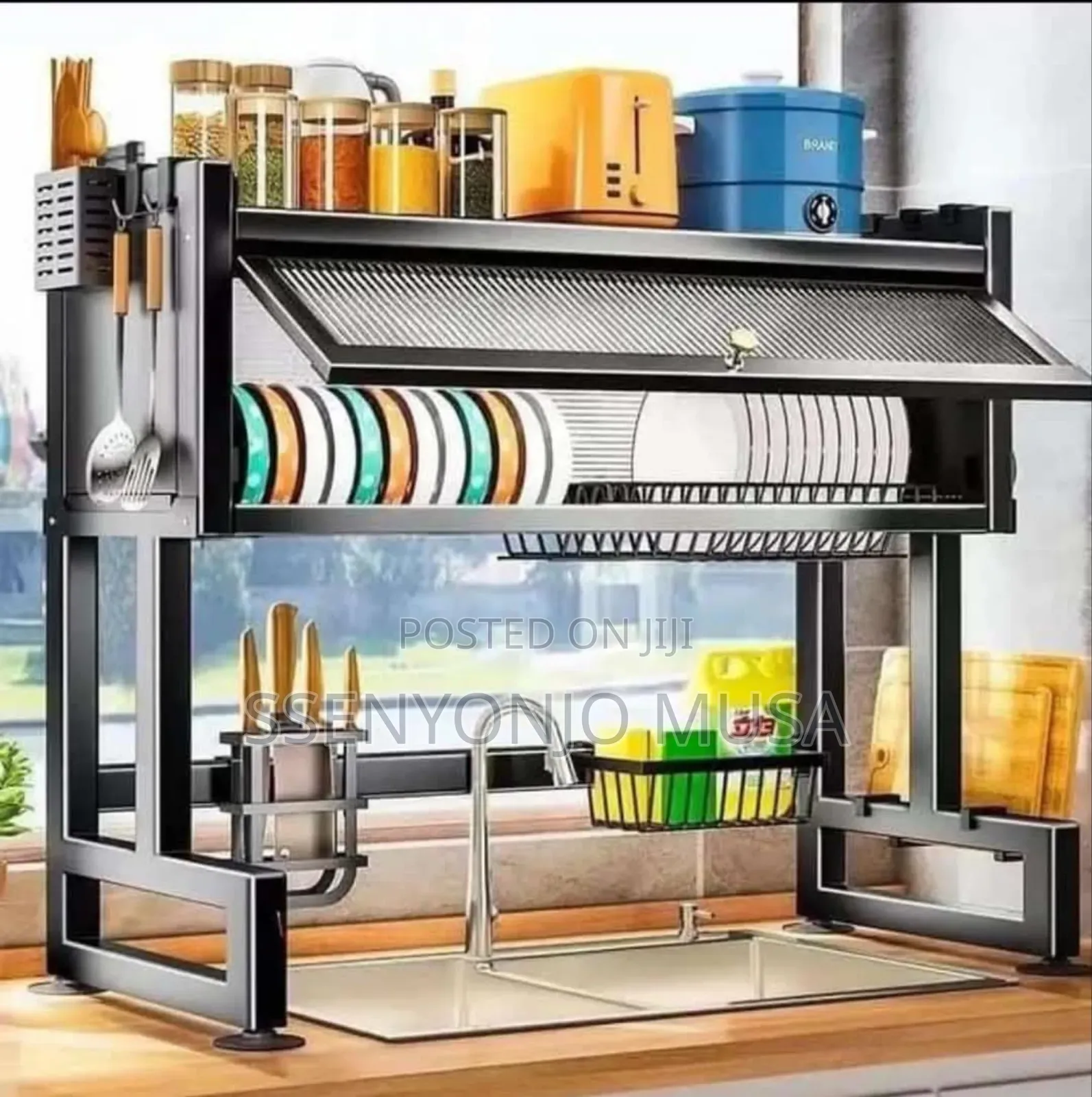 Sink Dish Drying Rack | Multifunctional Dish Drainer Rack.