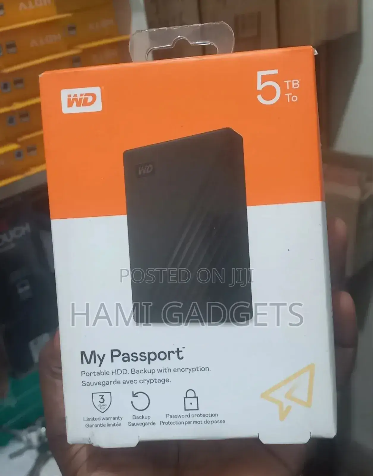 5tb Wd Mypassport External Hard Drive