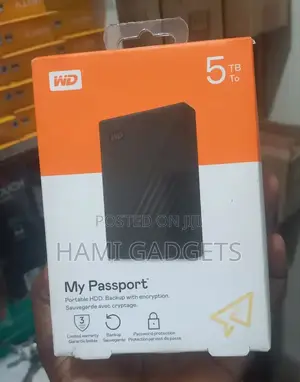 5tb Wd Mypassport External Hard Drive