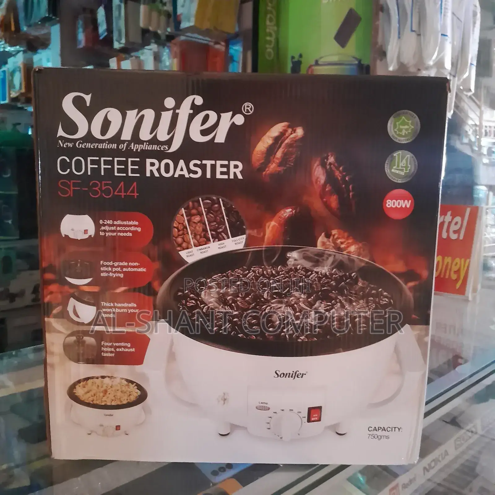 Coffee Roaster/Sonifer SF3544 Coffee Roaster
