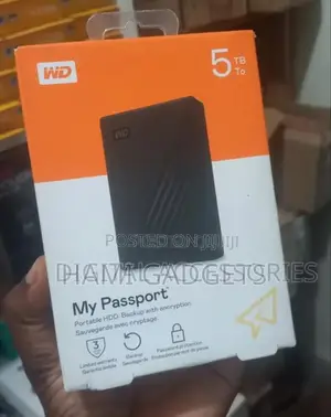5tb Wd Mypassport External Hard Drive
