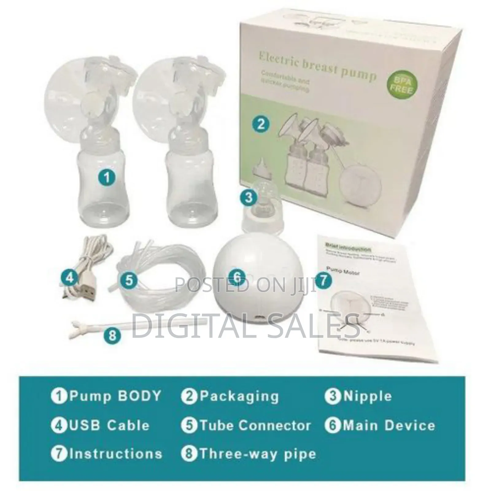 Original Double Electric Breast Pump.