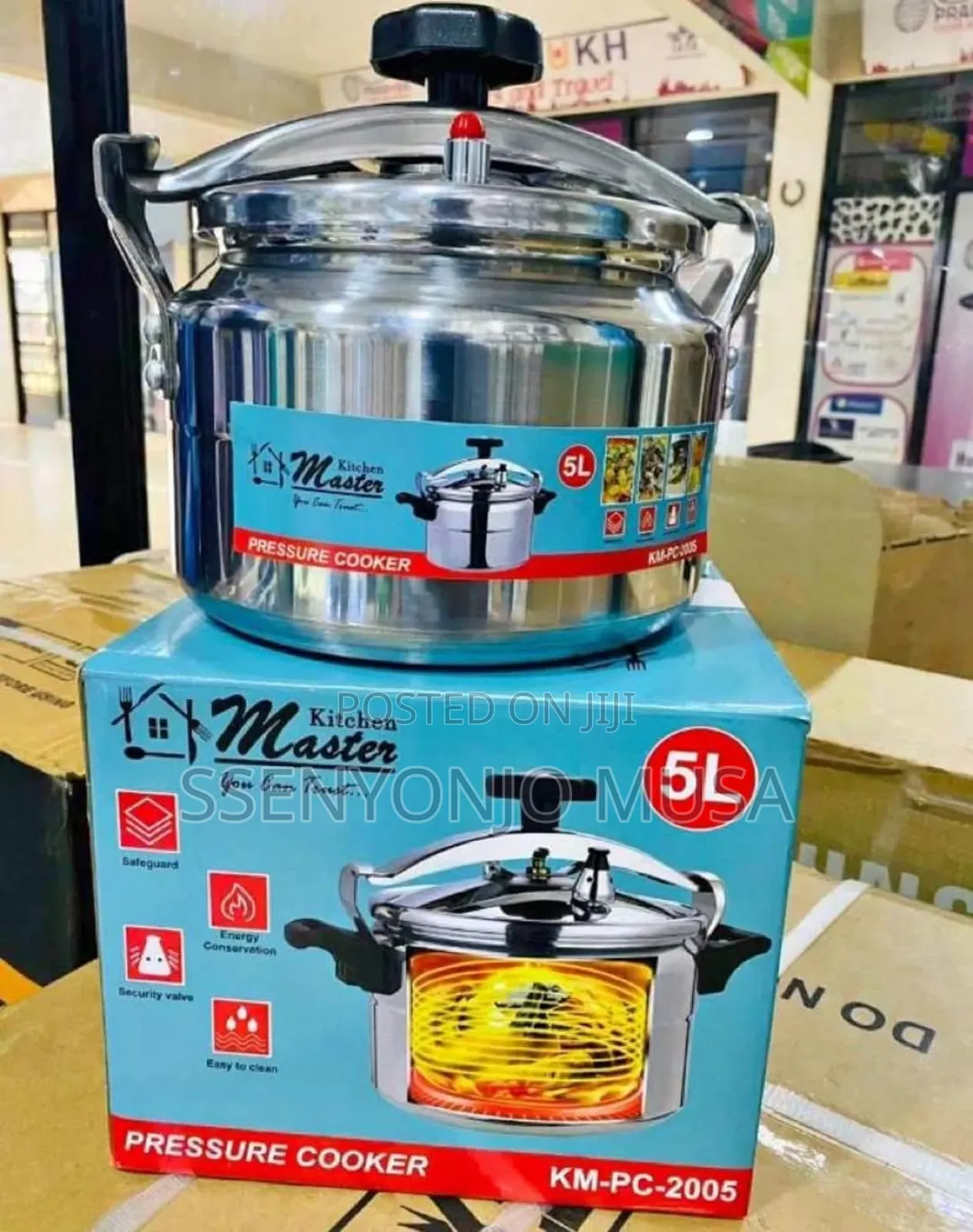 Electro Master 5 Litres Aluminium Pressure Cooker | Fast.