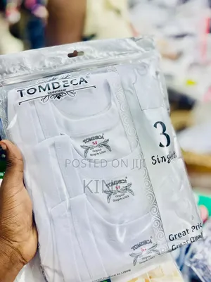 Alpha Cotton Vests 3pieces