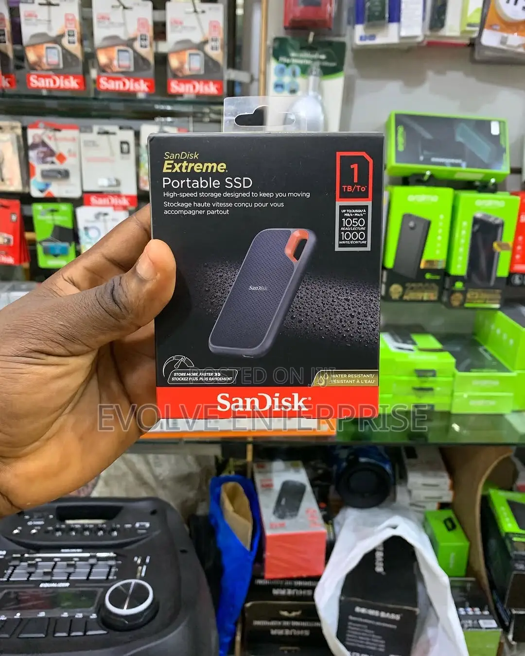 Sandisk Extreme Portable SSD 1tb Disk Hard Drive