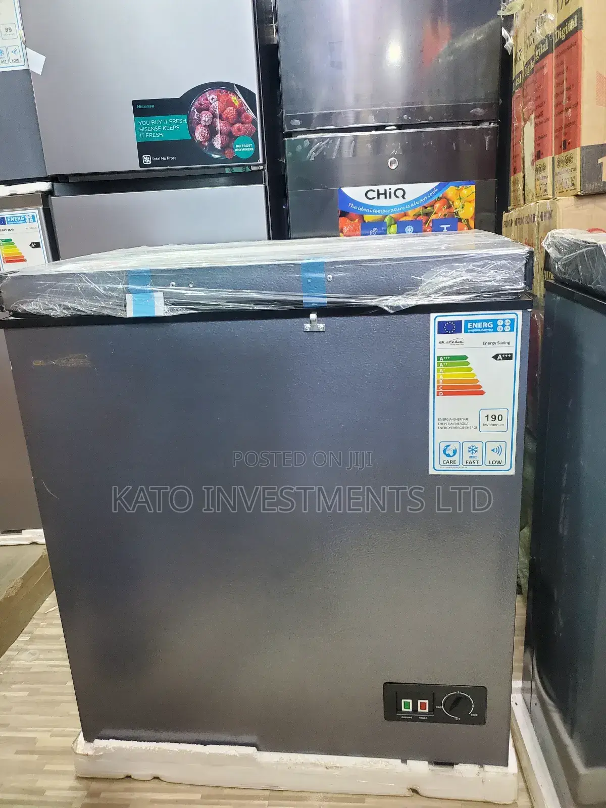 Black Ark 168litr Deepfreezer Chest Freezer