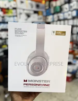 Pure Monster Active Noise Cancellation Bluetooth Headphones