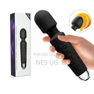 Rechargeable Magic Wand Cli_t Massager Dildo Vibrator Women