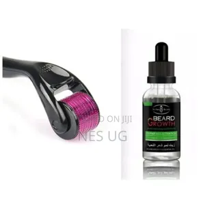 Derma Roller Beard Growth 0.5mm+ Free Gift Beard Growth Oil