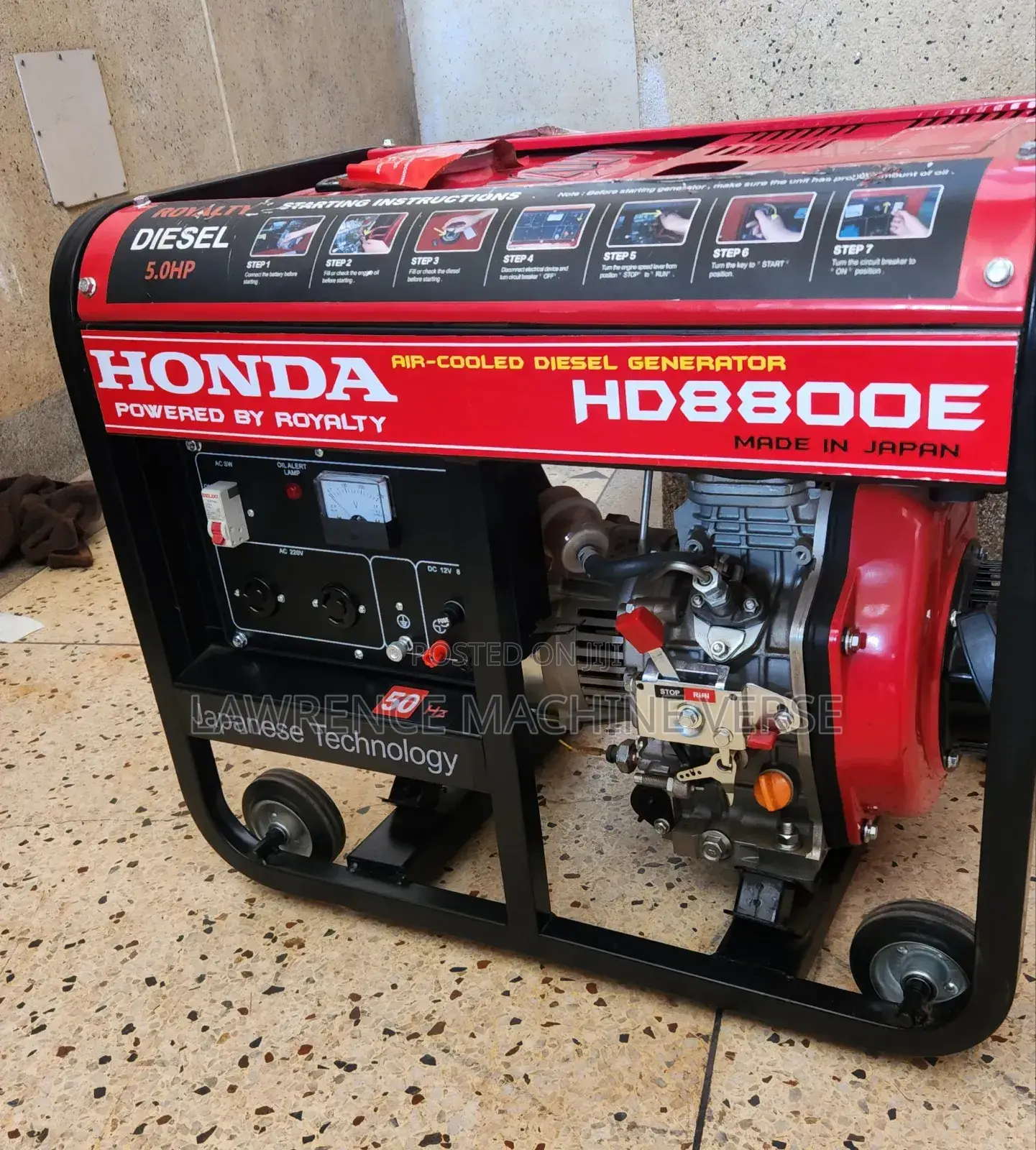 Honda Diesel Generator 4.5kva
