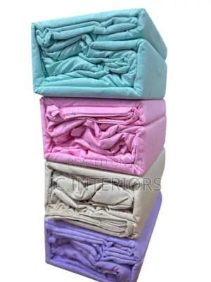 Plain Colors Fitted Bed Sheets