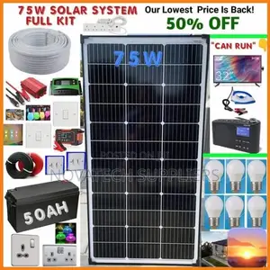 75W Solar Power Full System / Samz Solar