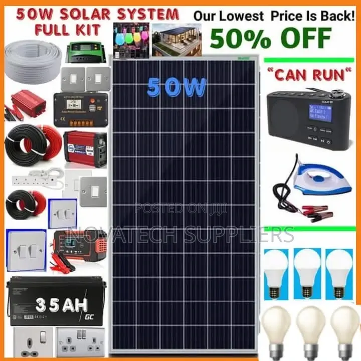 50W Solar Power Full System / Samz Solar
