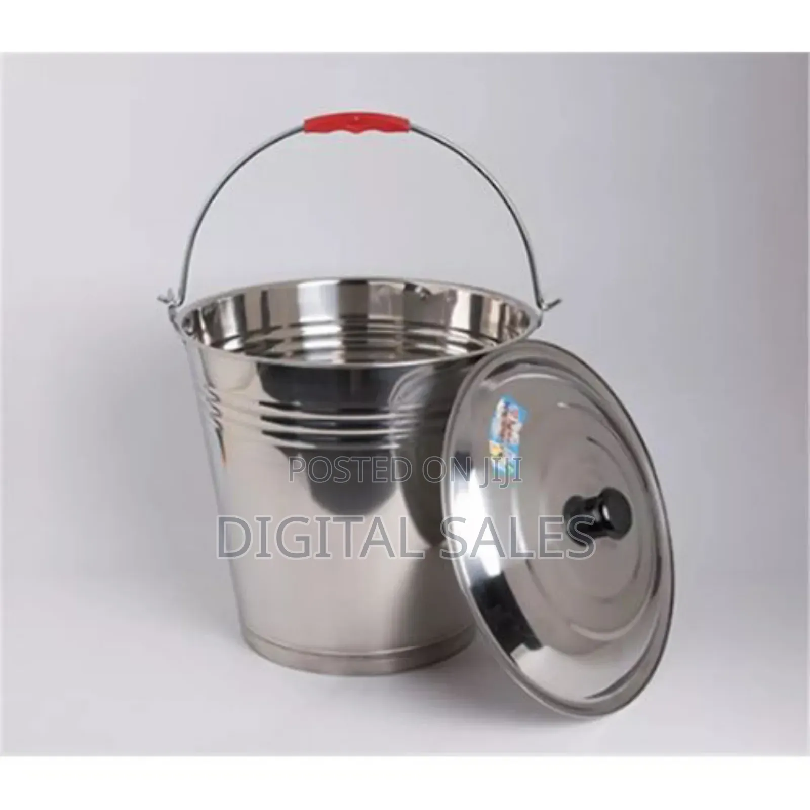 1stainless Steel Bucket With Lid