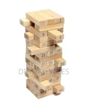Jenga Wooden Game- 48 PCS