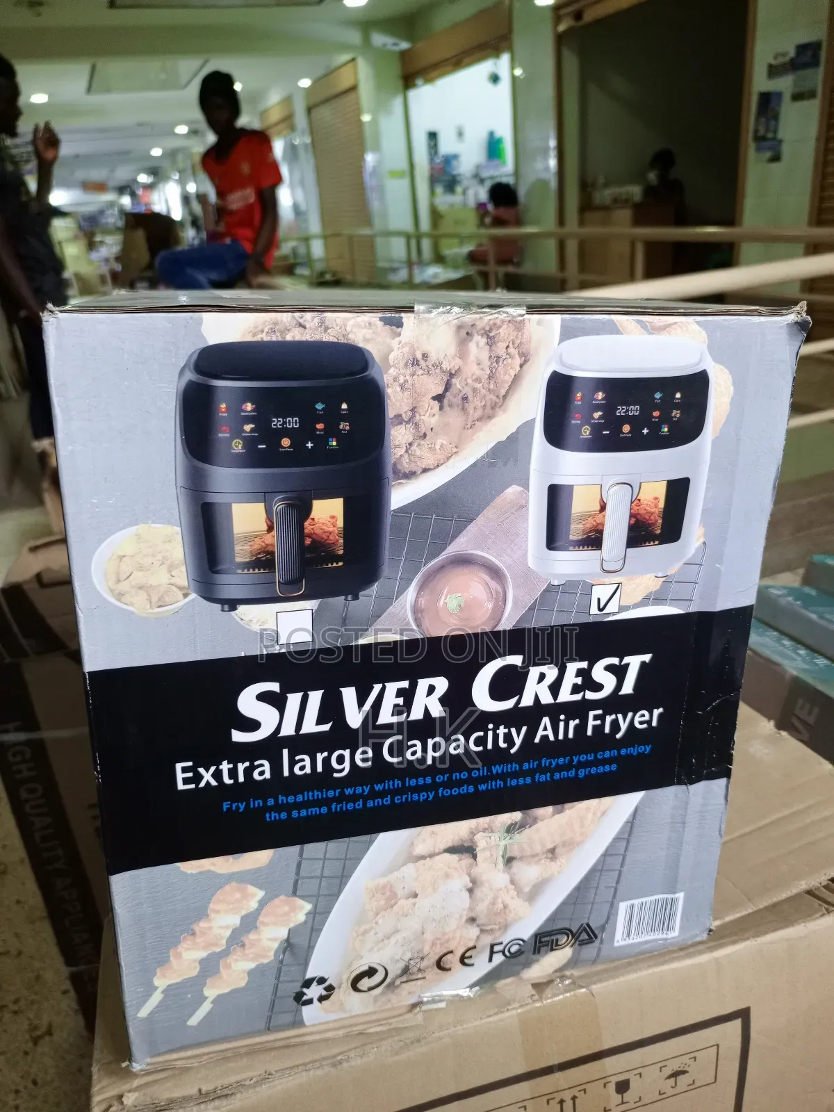 Silver Crest 8L Extra Large Capacity Air Fryer.